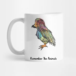 Remember The Animals Bird T-Shirt Mug